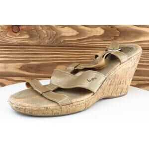 Born‎ Concept Sz 10 M Brown Gladiator Leather Women Sandals